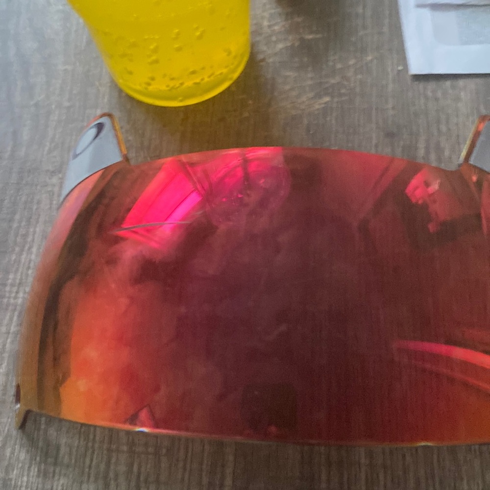 Two oakley prism football visors